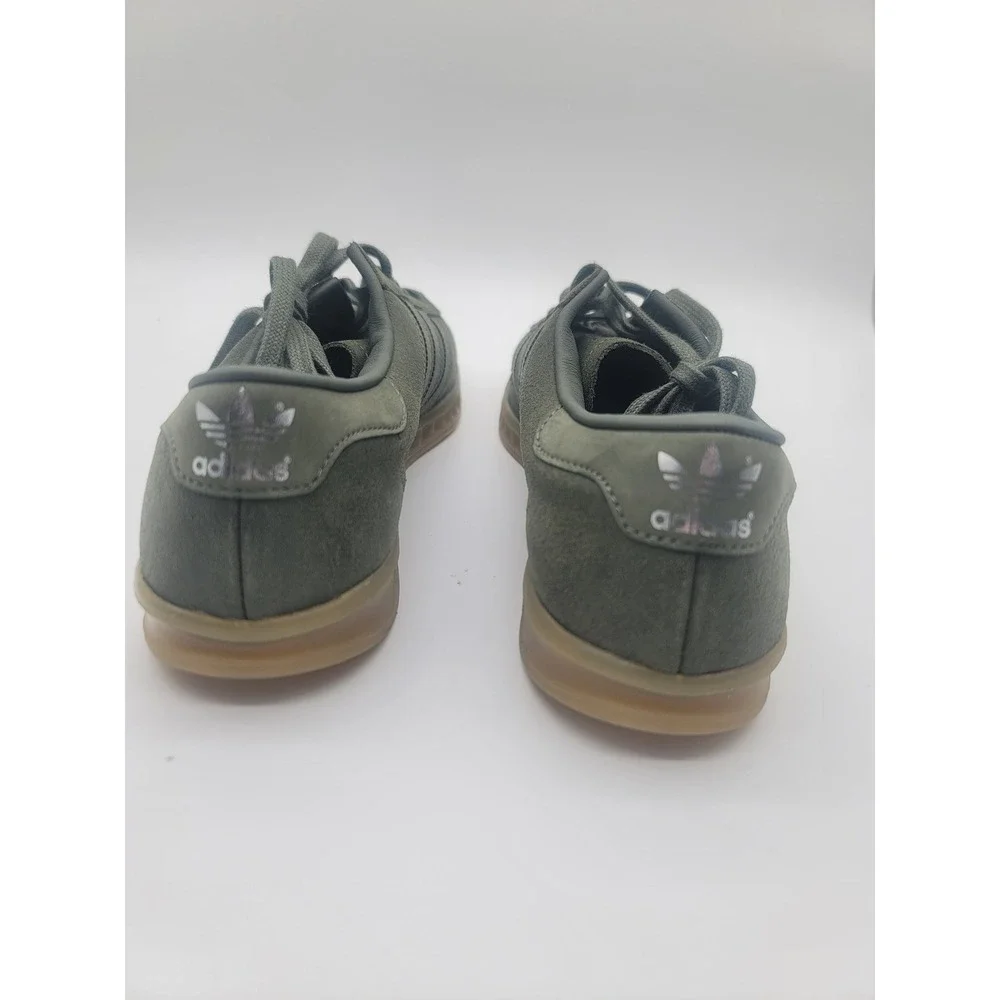 Adidas Hamburg Green Suede Sneakers‎ Gum Sole Men's Size 9